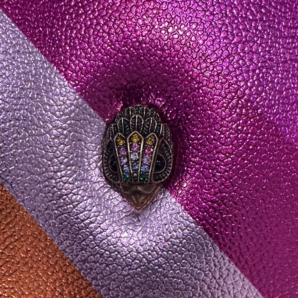 KURT GEIGER Rainbow Stripe Metallic NOTEBOOK - Picture 4 of 4